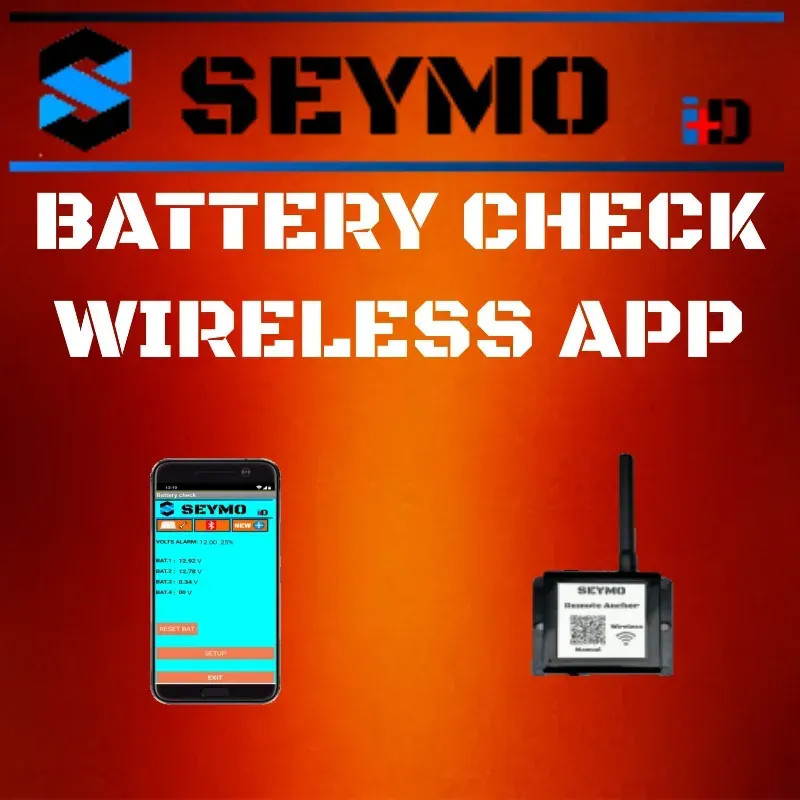 Battery check control up to 4 battery groups with App Battery check control up to 4 battery groups with App